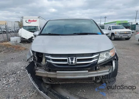 2014 Honda Odyssey Ex из США, поврежденный, VIN 5FNRL5H44EB100145